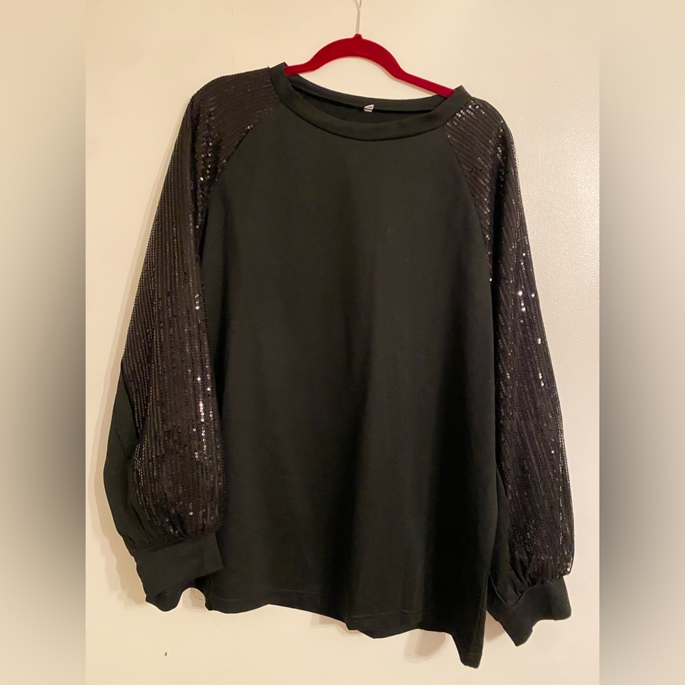 Sparkle long sleeve shirt